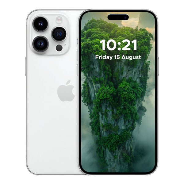 Apple iPhone 14 Pro Max, 128GB, Silver - Unlocked (Renewed
