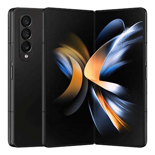 Samsung Mobile Phantom Black Refurbished Samsung Galaxy Z Fold4 12GB RAM 256GB 5G (6 Months limited Seller Warranty)