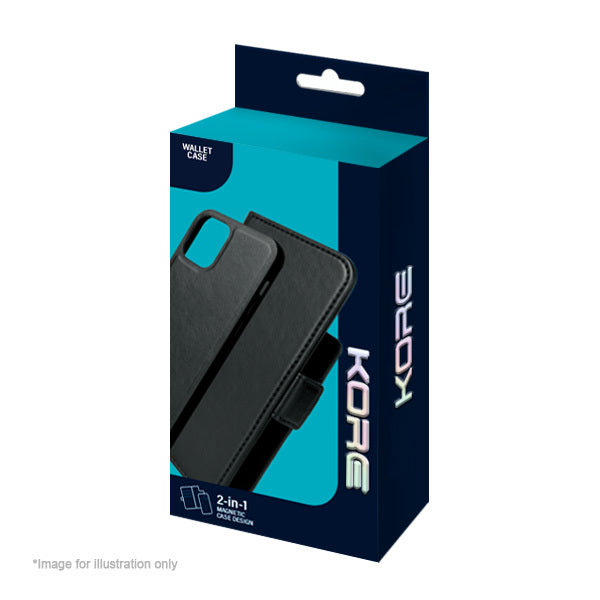 Kore Wallet Case - Samsung Galaxy A14 5G - BLACK