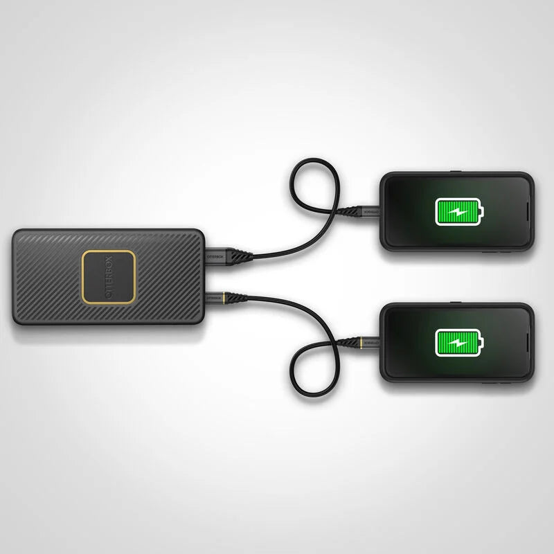 OtterBox Fast Charger Qi Wireless USB A / USB C Power Bank 15000mAh