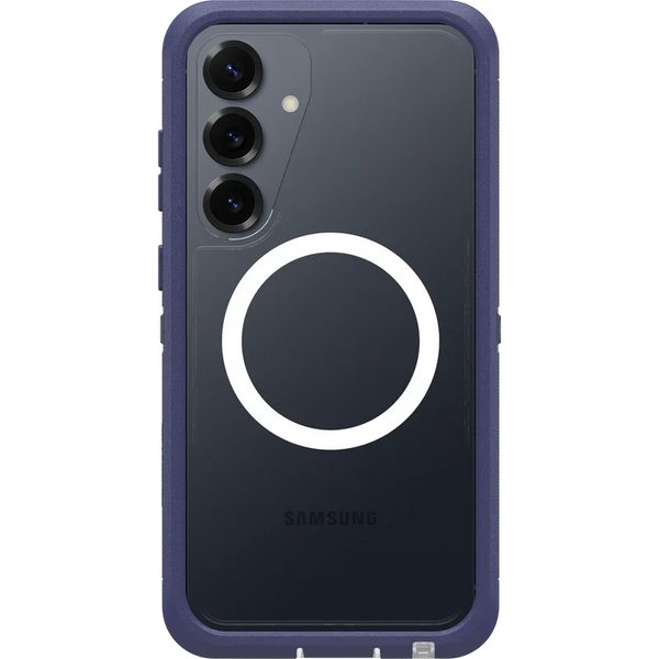 OtterBox Defender XT Clear with Magnets Case - Samsung S25 5G - Denver Dusk Purple