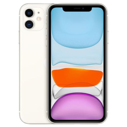 Apple Mobile White Refurbished Apple iPhone 11 128GB 4G LTE (6 Months Limited Seller Warranty)
