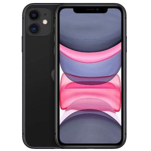Apple Mobile Black Refurbished Apple iPhone 11 64GB 4G LTE (12 Months Limited Seller Warranty)