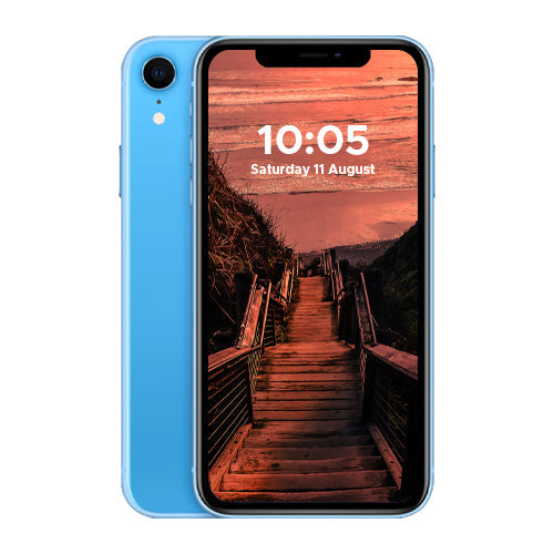Refurbished Apple iPhone XR 128GB 4G LTE (6 Months Limited Seller Warranty) Blue