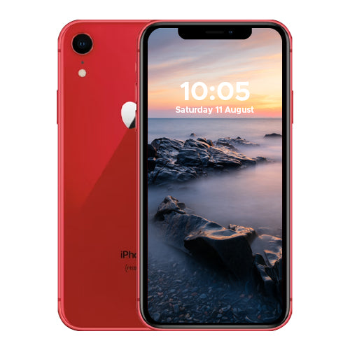 Refurbished Apple iPhone XR 128GB 4G LTE (6 Months Limited Seller Warranty) Red