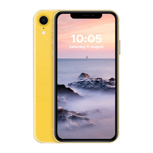 Refurbished Apple iPhone XR 128GB 4G LTE (6 Months Limited Seller Warranty) Yellow