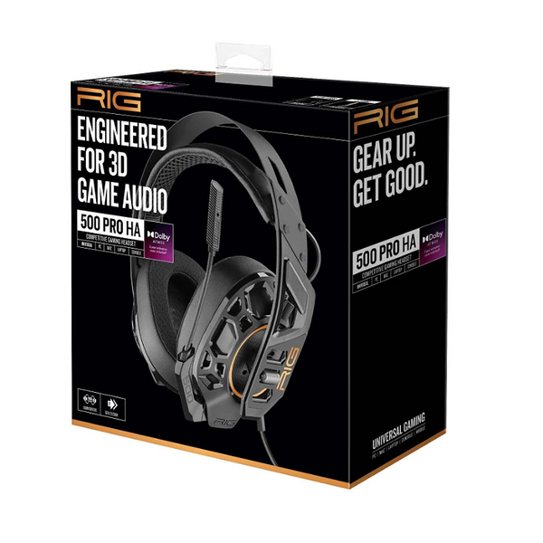 Rig 500 Pro HA Gen2 Gaming Headset for PS4/PS5 / XBox/XBox One, Nintendo Switch, PC - Black