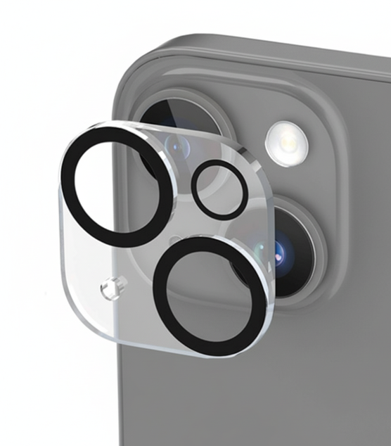 TEMPERED GLASS CAMERA LENS SHIELD - APPLE iPHONE 14 / 14 PLUS