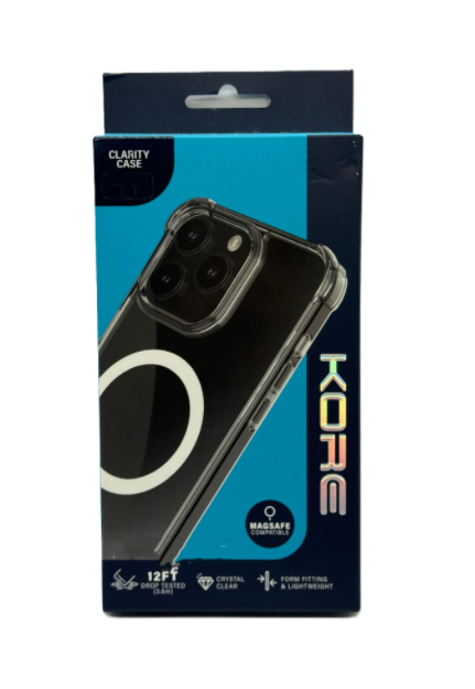 Kore Clarity MagSafe Case - iPhone 16 Plus 6.7" - Clear