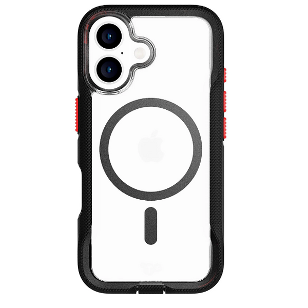 TECH21 EvoPro MagSafe Case - iPhone 16 6.1" - Clear/Black (SALE)