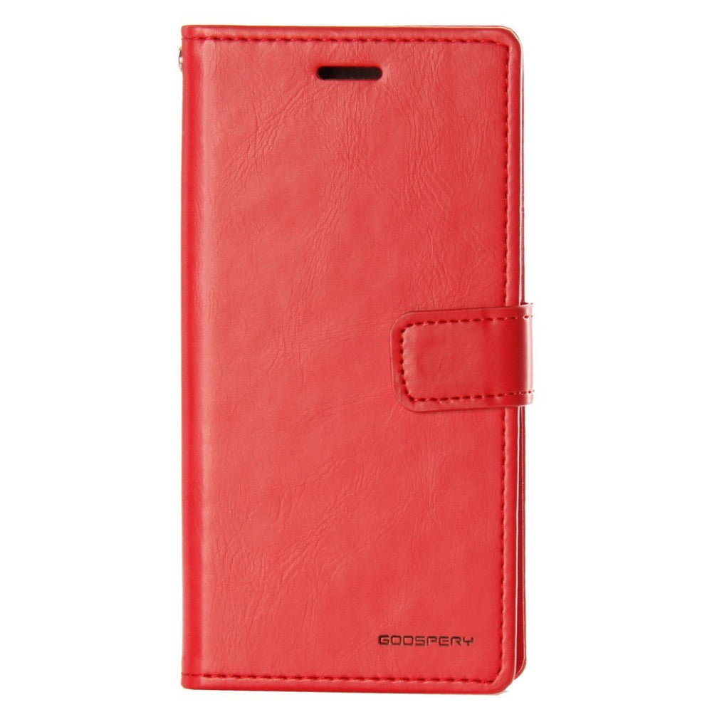 Bluemoon TPU Book Case - iPhone 15 6.1" - RED