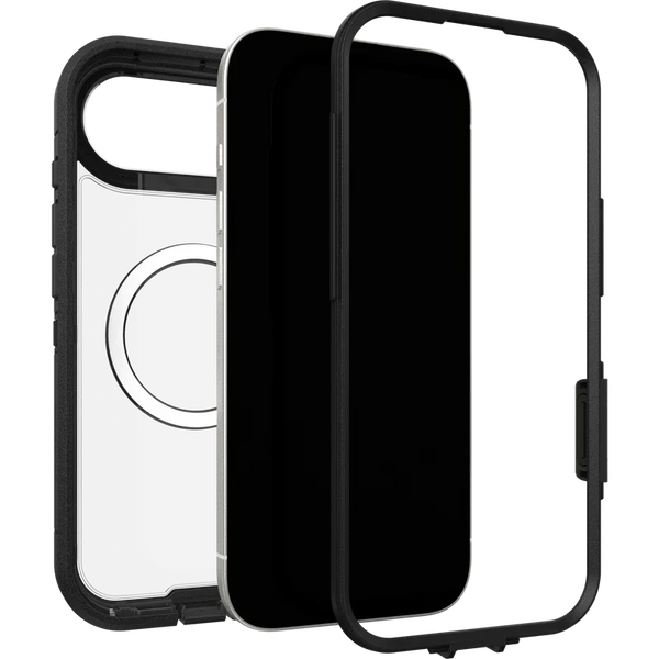 OtterBox Defender XT Pro MagSafe & Cam Ctrl Suits - iPhone 17 Air - Dark Side 2025 (Clear / Black)