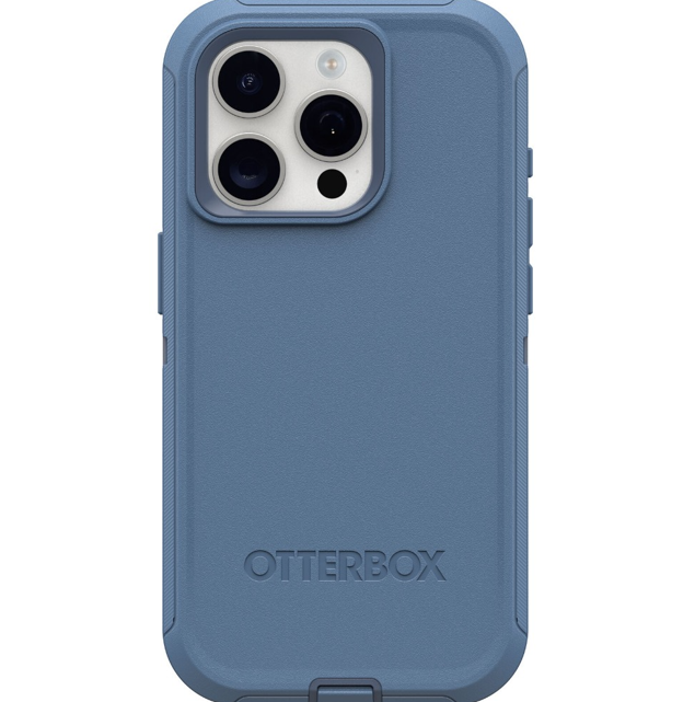 OtterBox Defender Case for iPhone 15 Pro 6.1" - Blue (Clearance)