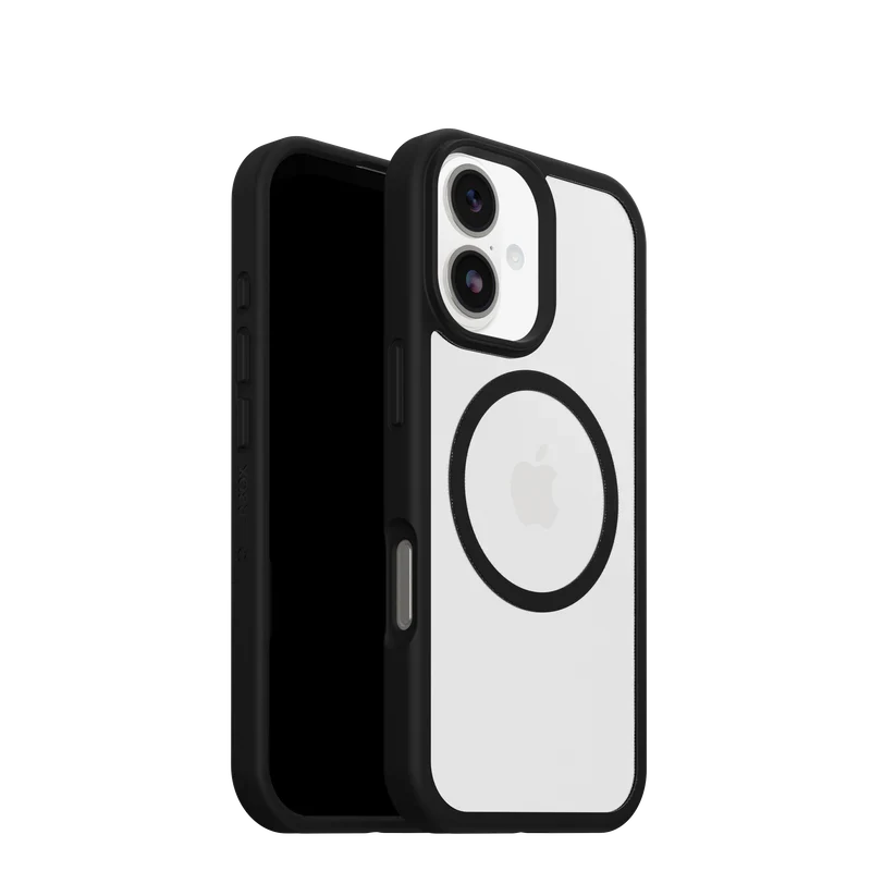 OtterBox React MagSafe Case - iPhone 17 (Black Crystal)