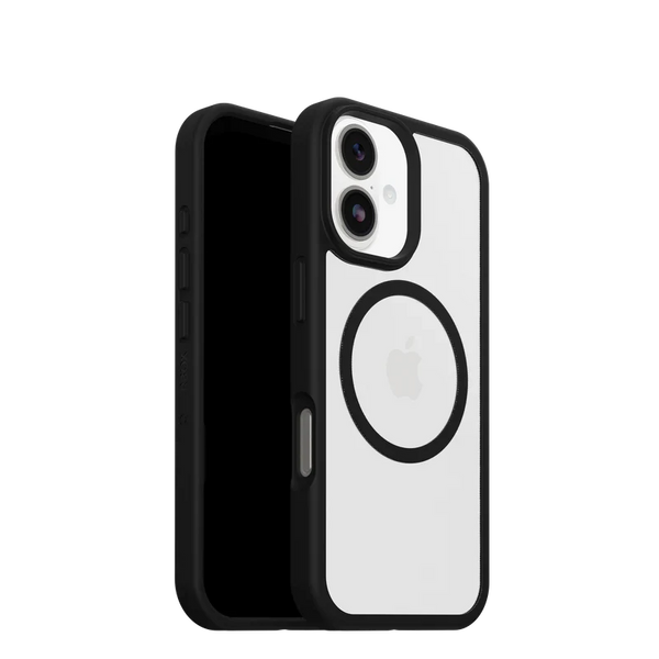 OtterBox React MagSafe Case - iPhone 17 (Black Crystal)
