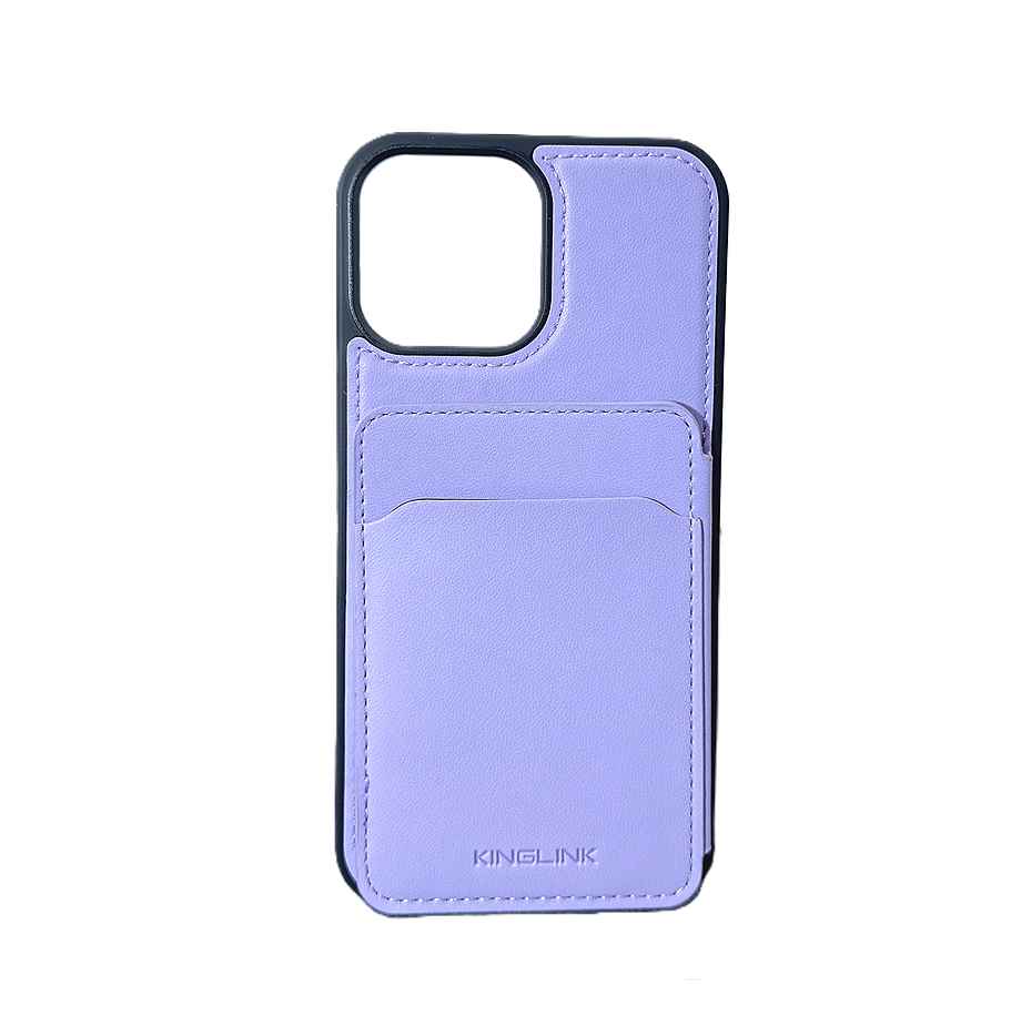 KingLink Urban Diary Wallet (Magnetic) Case for iPhone 16 Plus (6.7") Purple